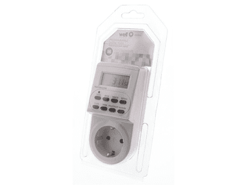 Well Timer digitalni , 24H, 16A, 3500W, IP20, bijela boja