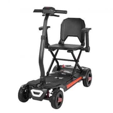 VEVOR Električni skuter za mobilnost automatsko sklapanje 970x570x810 mm crni