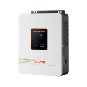 VEVOR Hibridni solarni inverter 3000W 24V DC u 230V AC bijeli
