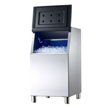 VEVOR Spremnik za led 560x680x990 mm kapacitet 113 kg podesiv