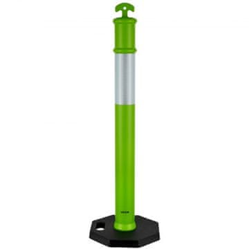 VEVOR Prometni stupići za označavanje 3 komada 1140 mm zeleni