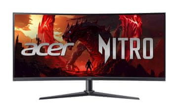 Acer Nitro XZ340CURX0bmiiphx 86,36 cm (34'') WQHD VA 1 ms 200 Hz zakrivljeni monitor