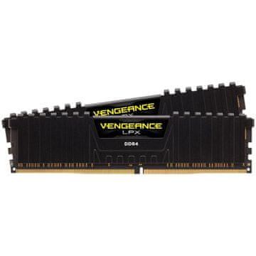 Corsair Vengeance LPX Black DDR4 32 GB (2x16 GB) 3200 MHz CL16 XMP 2.0 UDIMM memorija