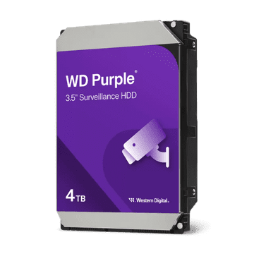 WD 4TB Purple 3,5" SATA 6Gb/s 5400rpm 128MB HDD