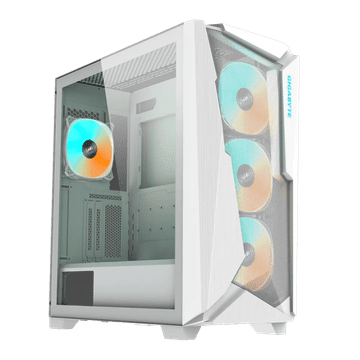 Gigabyte C301 GLASS USB 3.1 Gen 2 Type-C ARGB osvijetljena kućišta, E-ATX, bijela