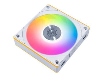 Lian Li Ventilator za kućište Lian Li UNI FAN CL Wireless 120 Reverse Blade ARGB PWM 120mm, bijeli