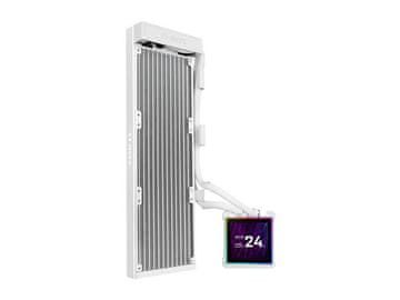 Lian Li Komplet za vodeno hlađenje AIO Liquid Cooler Lian Li HydroShift II LCD-S 360N Fanless, bijeli