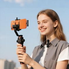 Borofone BFK16 bežični lavalier mikrofon USB-C, crni