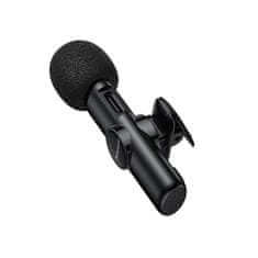 Borofone BFK16 bežični lavalier mikrofon Lightning, crni