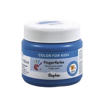 Rayher.	 Prstna boja, plava, 150ml