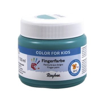 Rayher.	 Prstna boja, zelen, 150ml