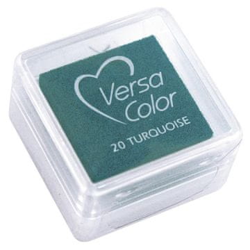 Rayher.	 Jastučić za pečat "Versacolor", tirkizna, 2,5x2,5 cm
