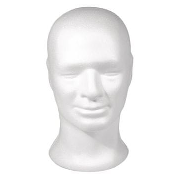 Rayher.	 Glava od stiropora, muški, 30,5 cm