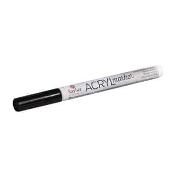 Rayher.	 Marker akril, crni, 1-2 mm