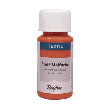 Rayher.	 Boja za tekstil, narančasta, 50 ml