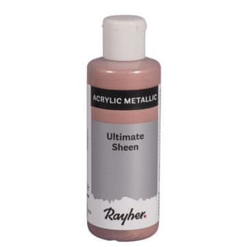 Rayher.	 Akrilna boja Ultimate Sheen, ružičasto zlato, metalik, 80 ml