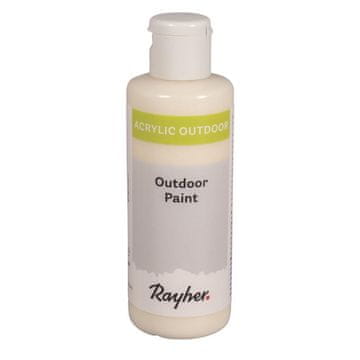 Rayher.	 Akrilna boja Outdoor, slonovača, 80 ml