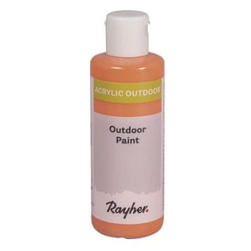 Rayher.	 Akrilna boja Outdoor, mandarina, 80 ml