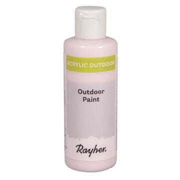 Rayher.	 Akrilna boja Outdoor, crvenkasto roza, 80ml