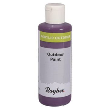 Rayher.	 Akrilna boja Outdoor, ljubičasti baršun,80ml
