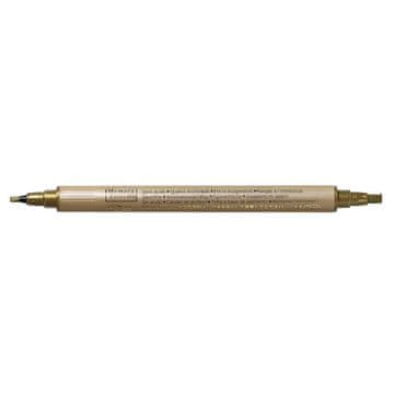 Rayher.	 Marker za kaligrafiju, zlatni, 2 + 3.5 mm, 1 kom
