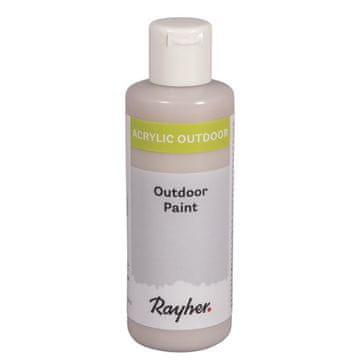 Rayher.	 Akrilna boja Outdoor, sivkasta, 80ml