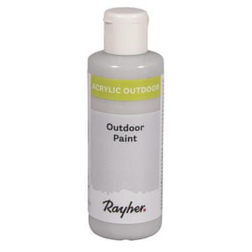 Rayher.	 Akrilna boja Outdoor, kameno siva, 80 ml