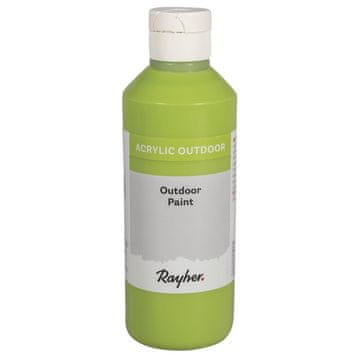 Rayher.	 Akrilna boja Outdoor, zelena jabuka, 250ml