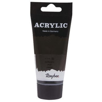 Rayher.	 Akrilna boja Artists, crna, 75ml