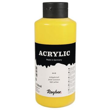 Rayher.	 Akrilna boja Artists, sv.rumena, 750ml
