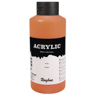 Rayher.	 Akrilna boja Artists, narančasta, 750ml