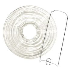 Rayher.	 Lampion od papira bijeli, 20 cm, 2 kom