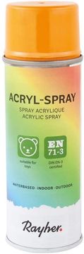 Rayher.	 Sprej akril, žuti 200 ml