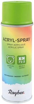 Rayher.	 Sprej akril, maj.zelena, 200 ml