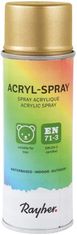 Rayher.	 Sprej akril, briljantno zlato, 200 ml