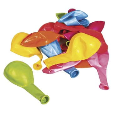Rayher.	 Baloni latex metallic, 30cm, 14 komboja