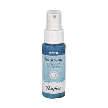 Rayher.	 Sprej za tekstil, plavi, 50ml