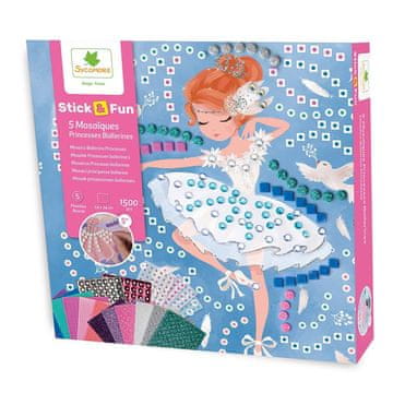 Rayher.	 Kreativni set Stick'N Fun Mozaik, Balerina princeza