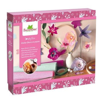 Rayher.	 Kreativni set Lovely Box, Cvijeće od papira
