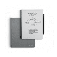 Tablet reMarkable 2 + Marker PLUS + Book Folio Polymer weave - Siva