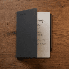 Paper Pro + Marker PLUS + Book Folio Premium Leather - Crna Tablet