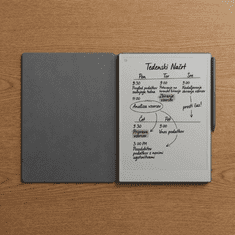 Paper Pro + Marker PLUS + Book Folio Premium Leather - Crna Tablet