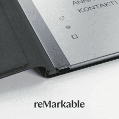 Etui reMarkable 2 - Book Folio Premium koža - Crna