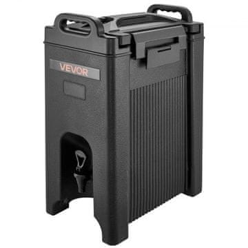 VEVOR Dispenzer za piće 5 gal 19L 425x257x655 mm Crni