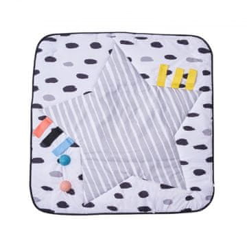 VEVOR Podloga za dječju igru 875x875x44 cm s 6 senzornim igračkama mekani materijal