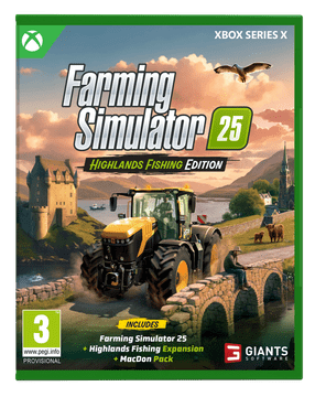 Farming Simulator 25: Izdanje za visoke planine i ribolov (Xbox Series X)