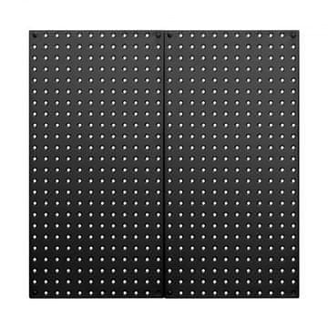 VEVOR Panel za ploču s kukicama 6096x3048x19 mm Crni