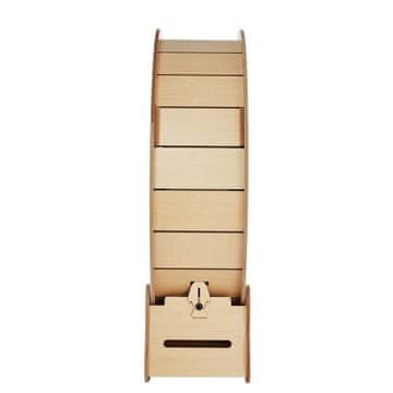 VEVOR Kotačka za vježbanje mačaka 110x33.8x117 cm Žuta