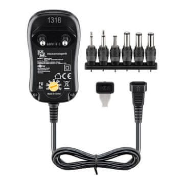 Goobay 3V–12V 12W univerzalni adapter za napajanje