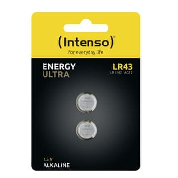 Intenso LR43 Energy Ultra baterije, pakiranje od 2 komada